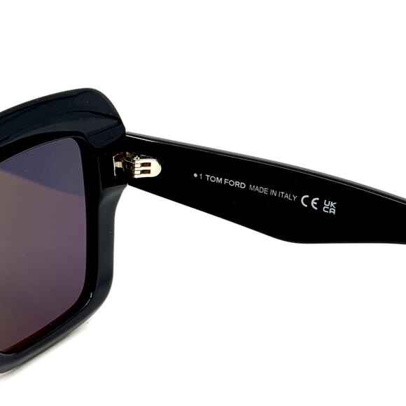 New!!! TOM FORD Esme Sunglasses TF1157 01A Authentic main image 5